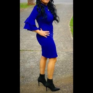 Orderplus blue dress